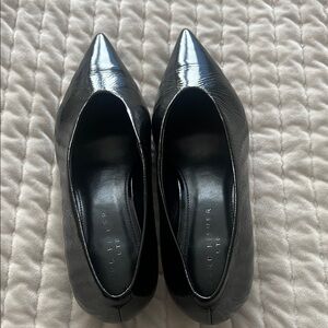 Marc Fisher Black Patent Leather Heels